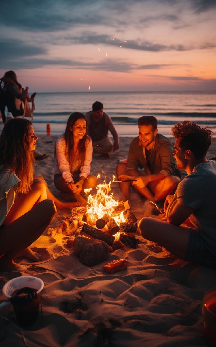 Beach Bonfire Social