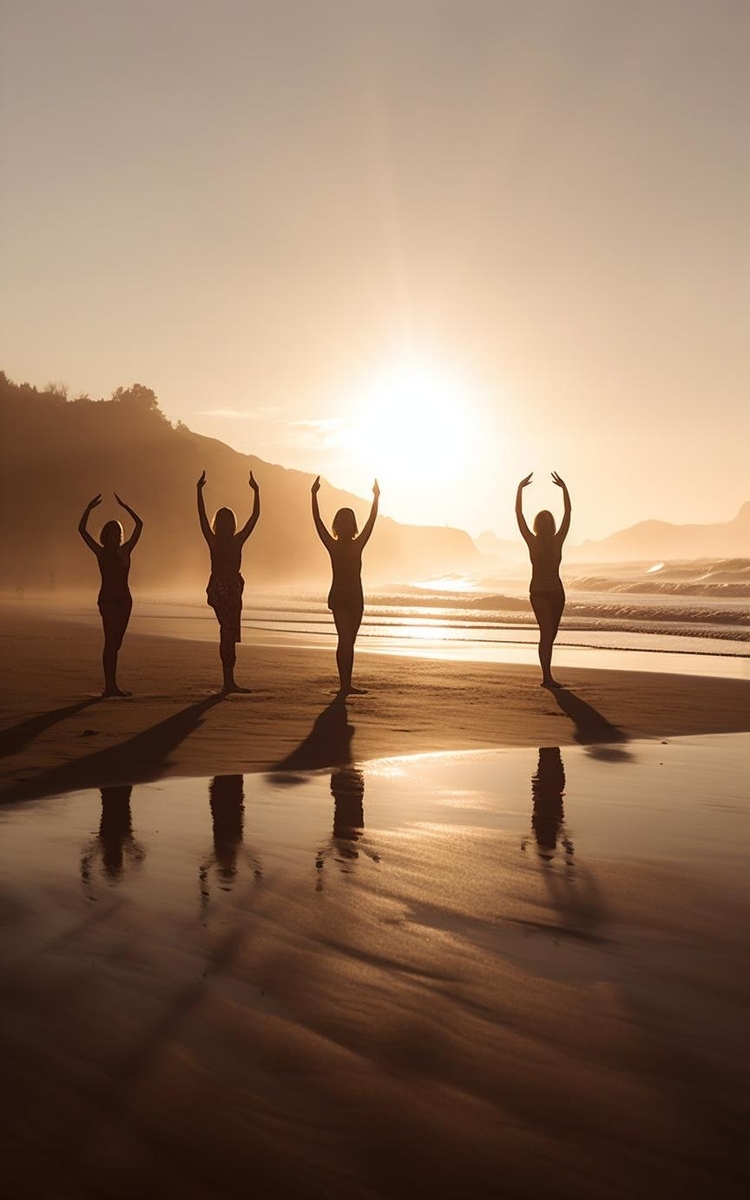 Sunrise Yoga on the Beach