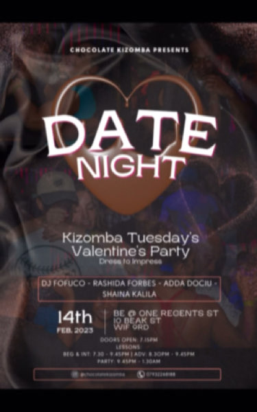 Valentines Kizomba night