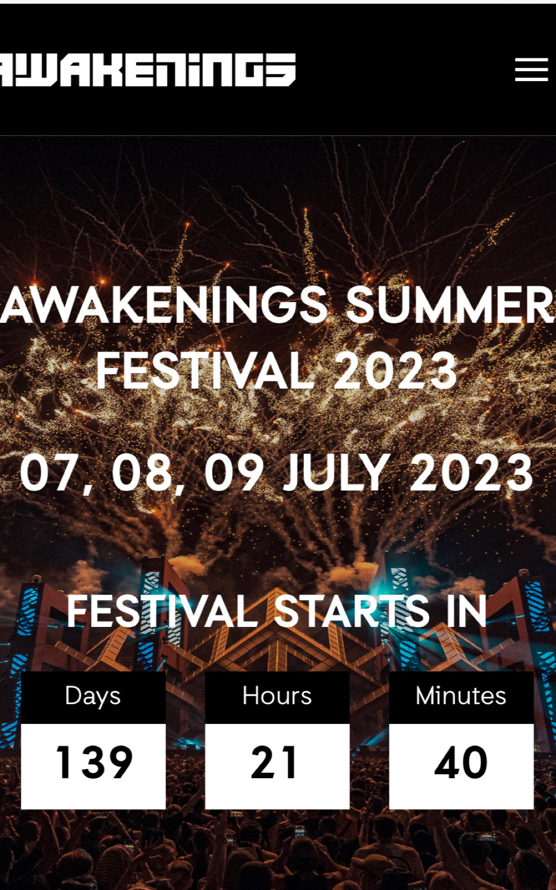 Event cover