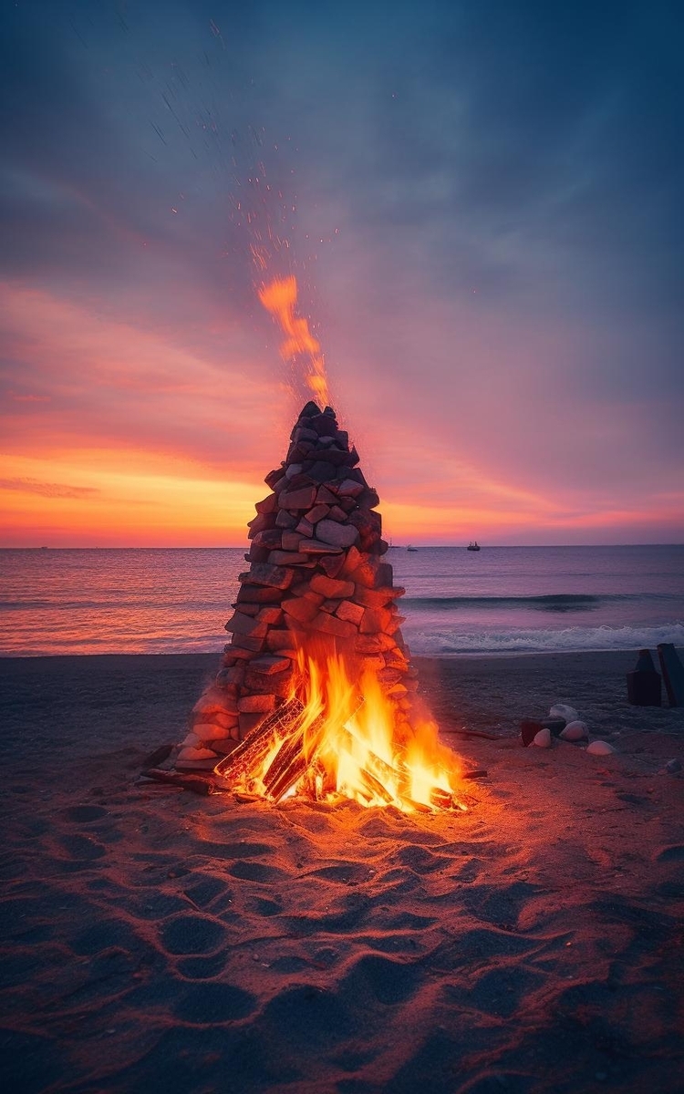 Beach Bonfire Social
