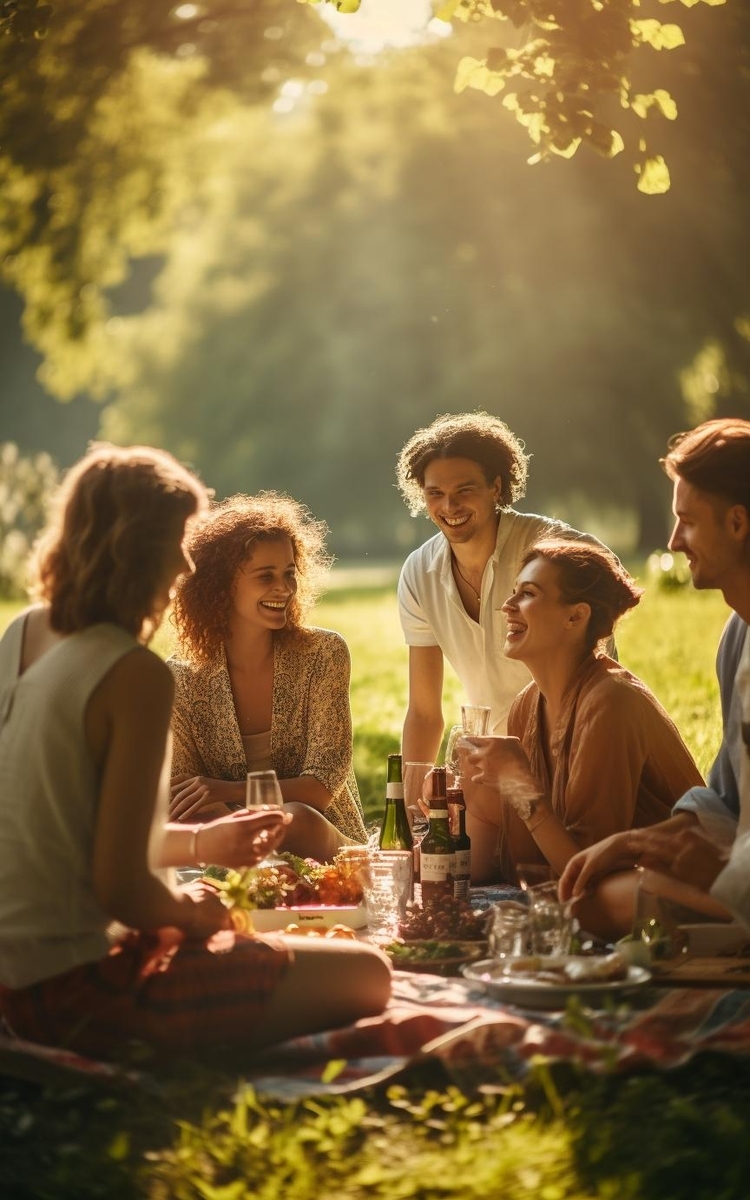 Picnic in Sady Żoliborskie