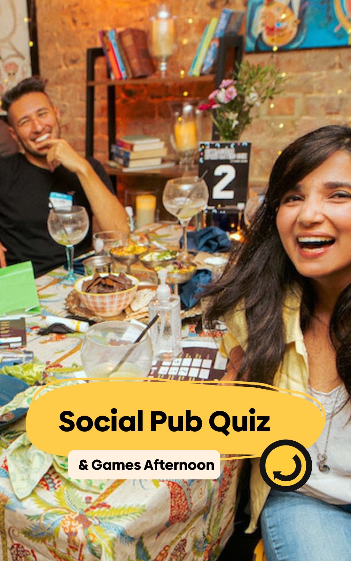 FREE Social Pub Quiz & Games Afternoon 💬🏆