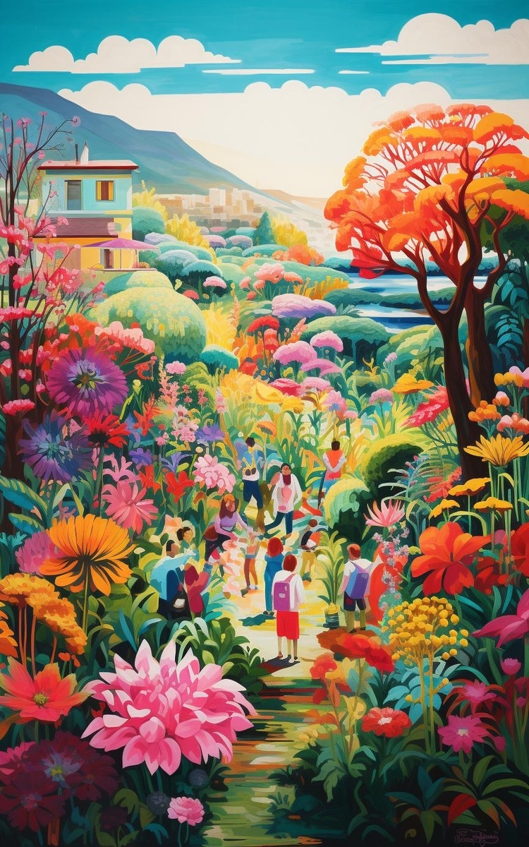 Outdoor Scribble Art Workshop