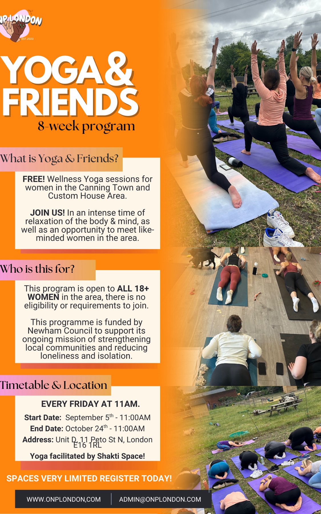 FREE YOGA EVERY FRIDAY