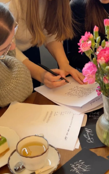 Calligraphy workshop