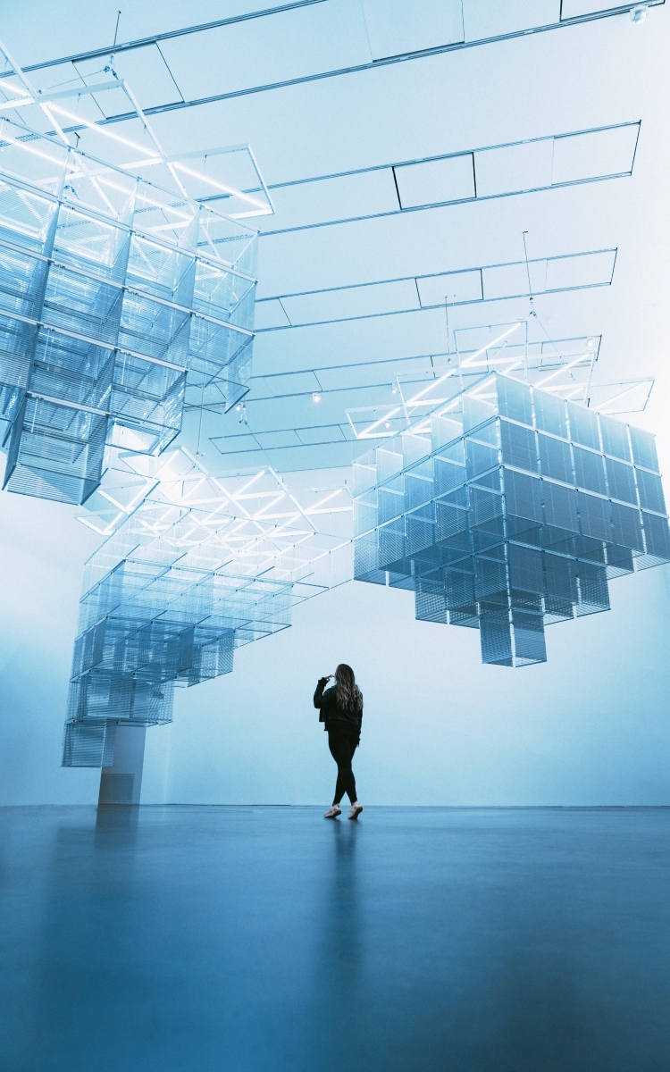 Attend an art exhibition