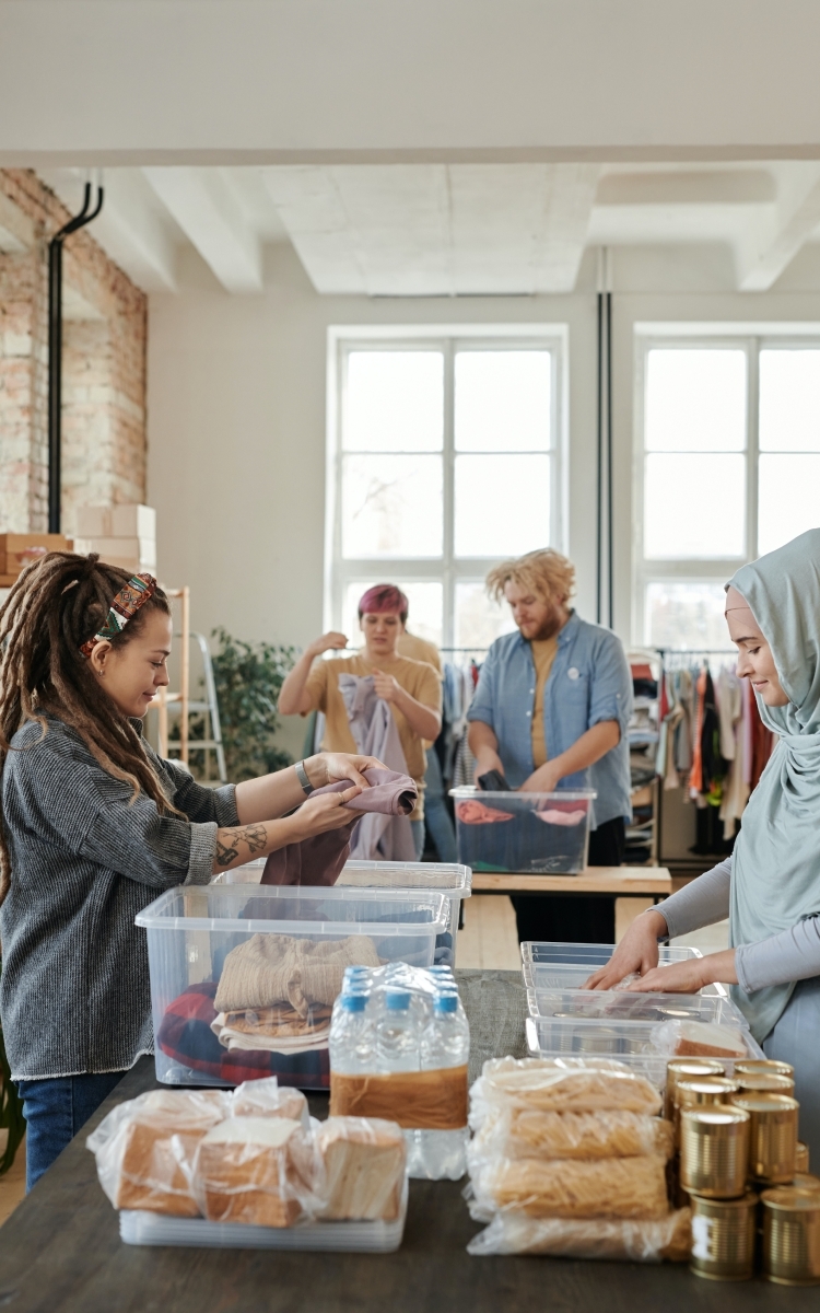 Volunteer at a shelter or nursing home