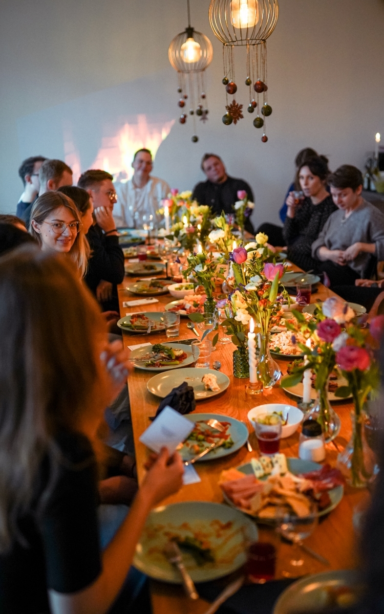 Fine Dining together