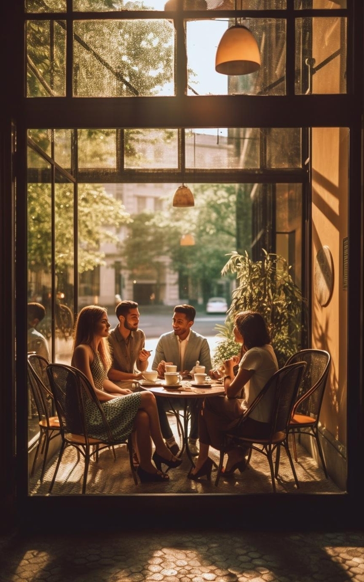 Coffee & Conversation in Notting Hill