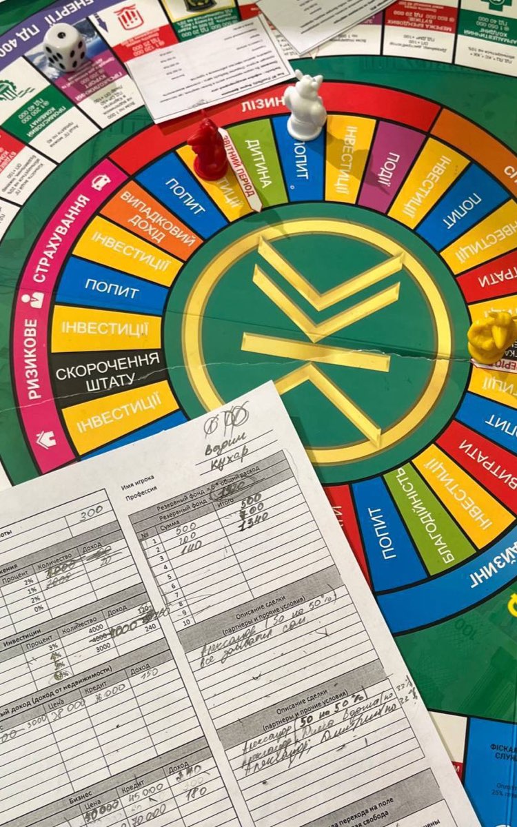 Настольная игра CASHFLOW💰