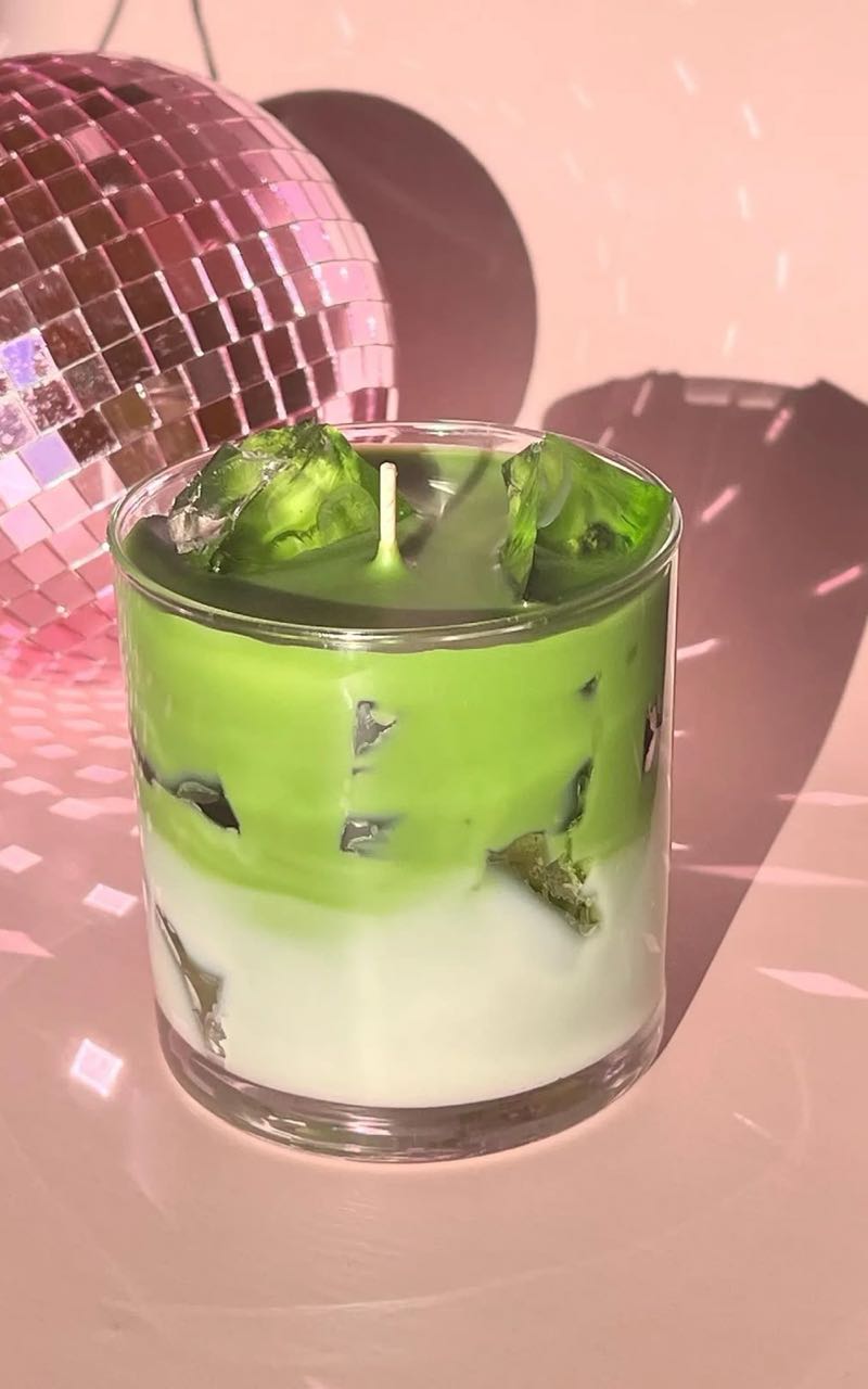 Мастер-класс по свечам Iced Latte