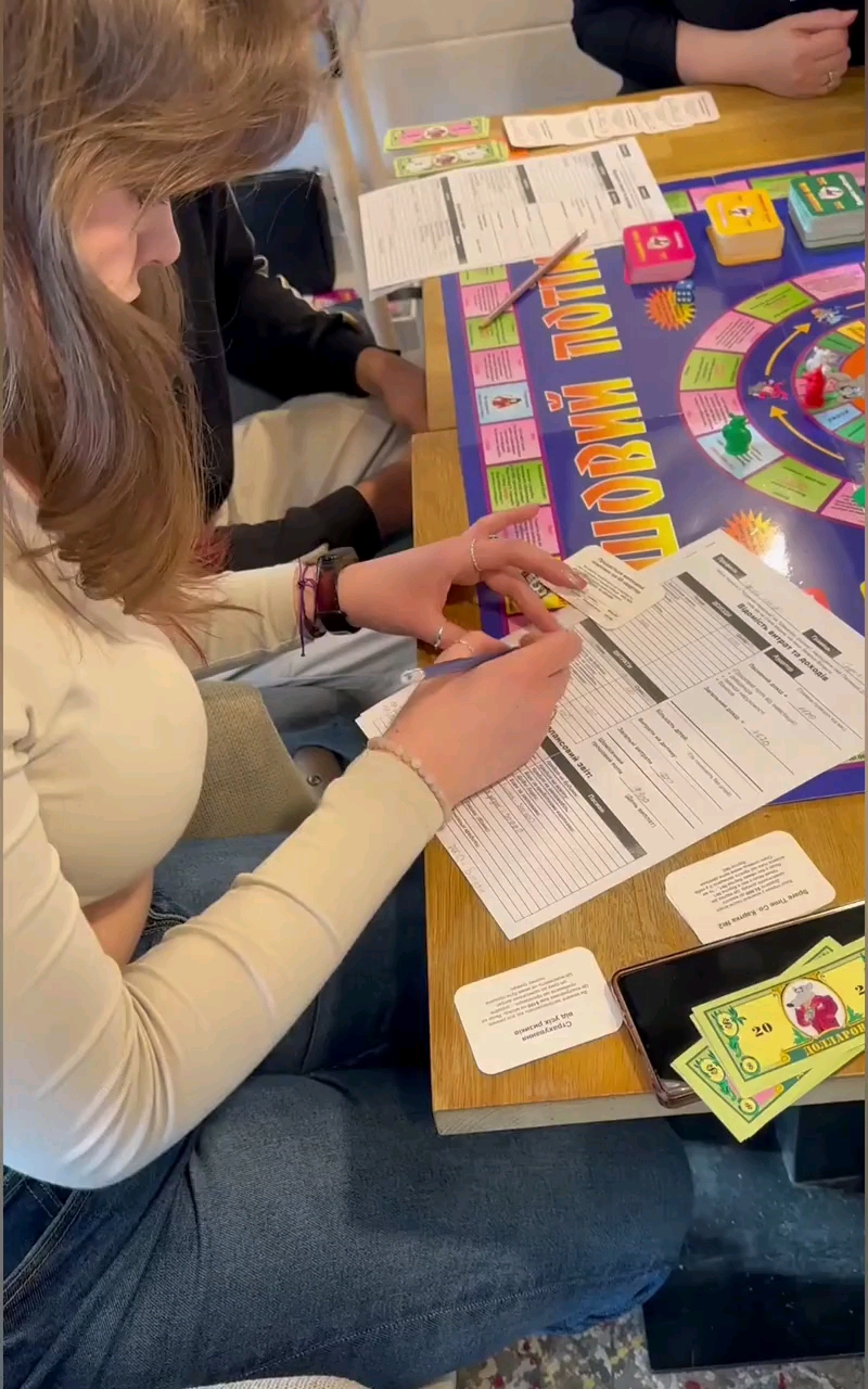 Фінансова тренінг-гра “Cashflow”