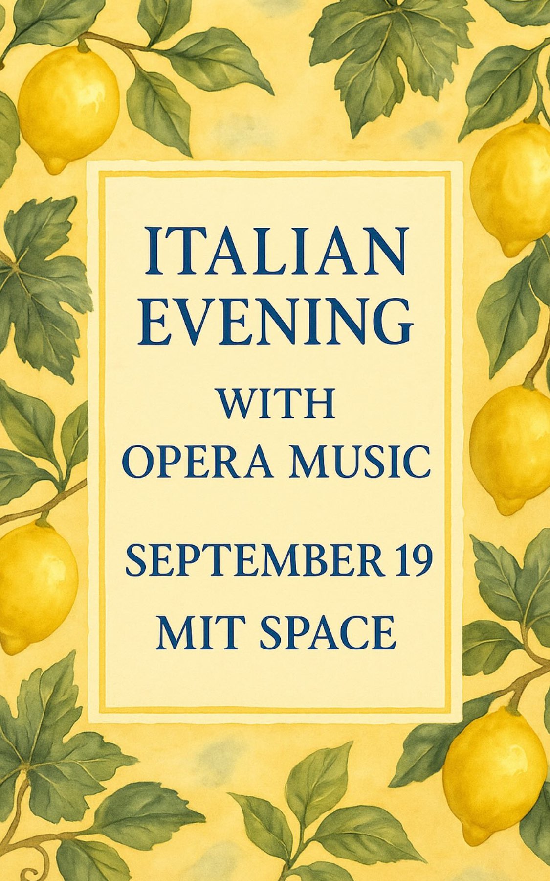 Italian Evening