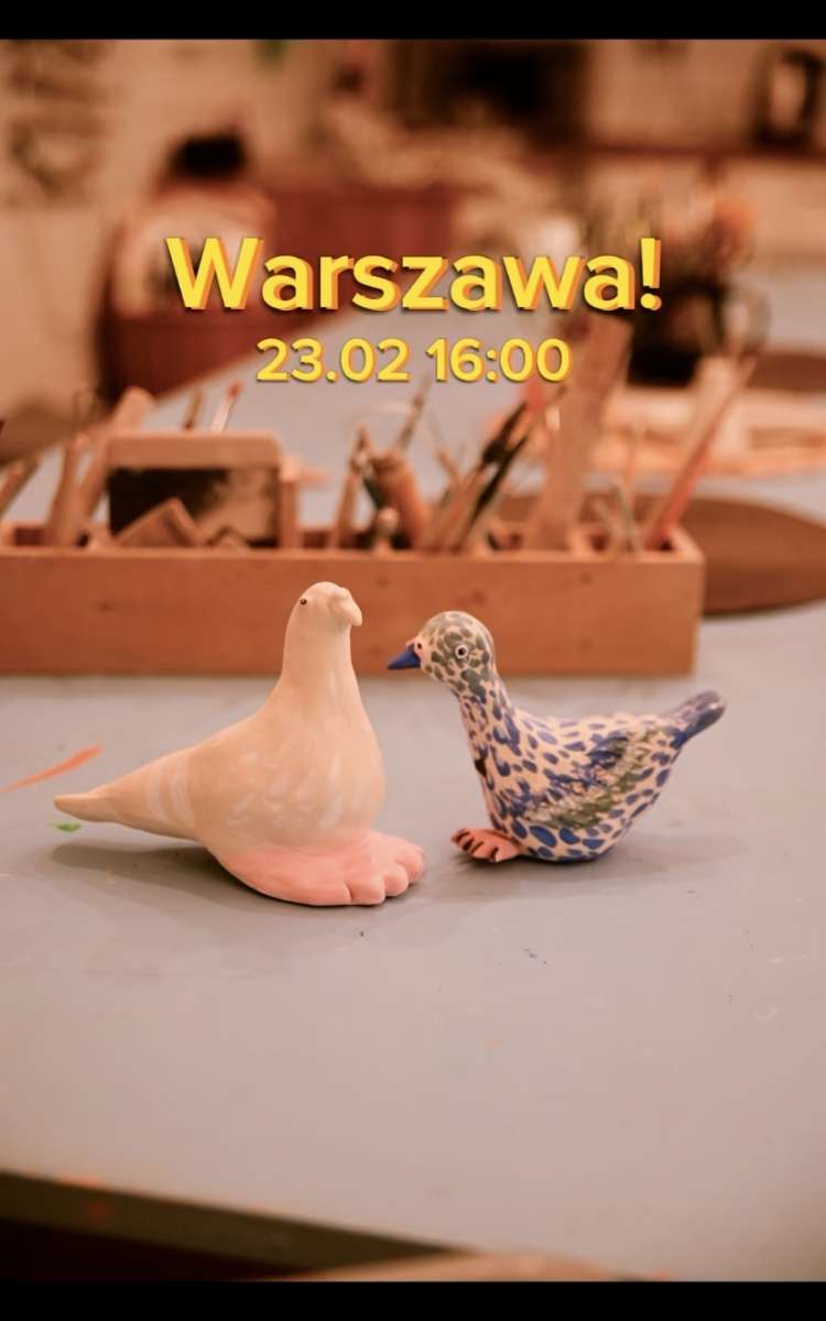 Воркшоп по лепке и росписи керамических голубей 🕊️