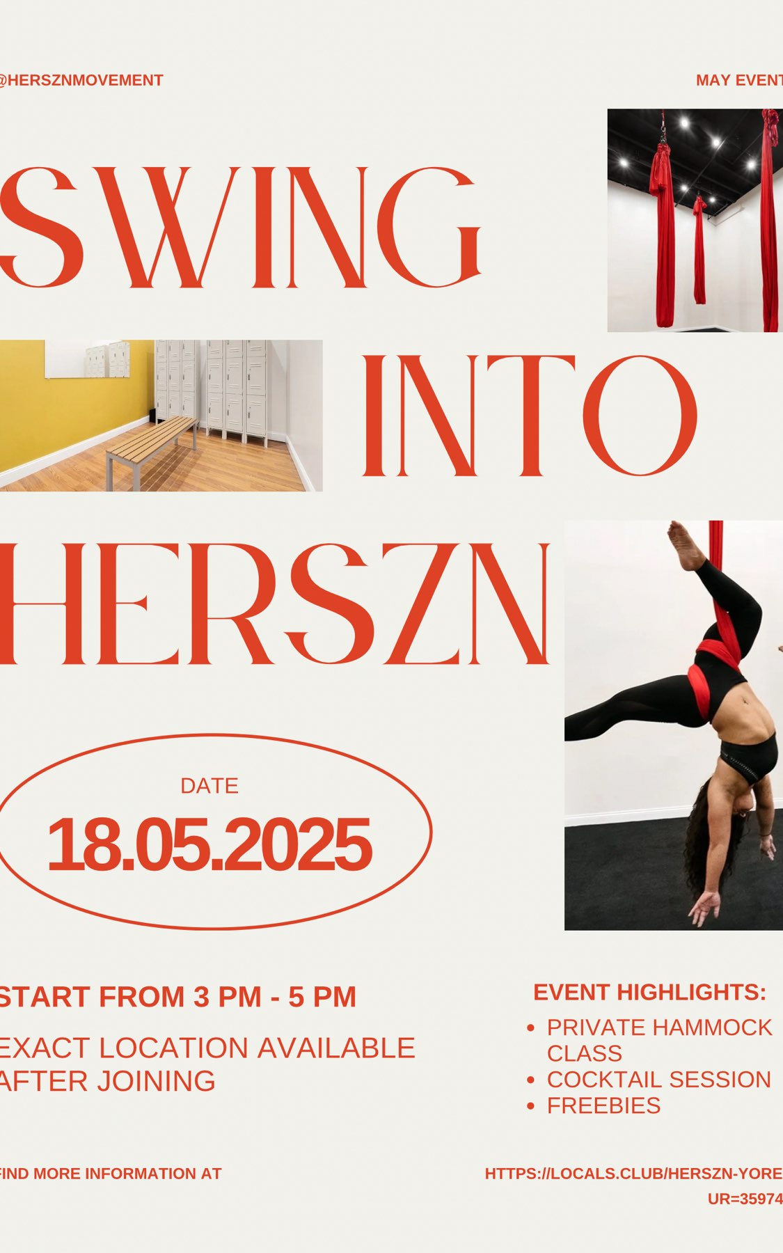 SWING INTO HERSZN