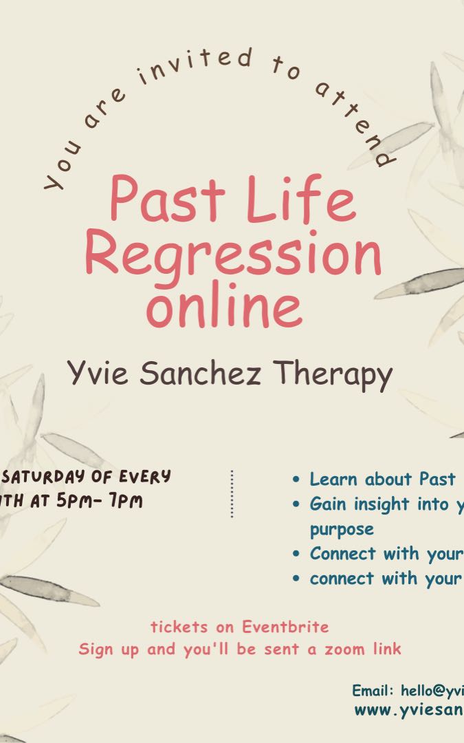 Past Life Regression online