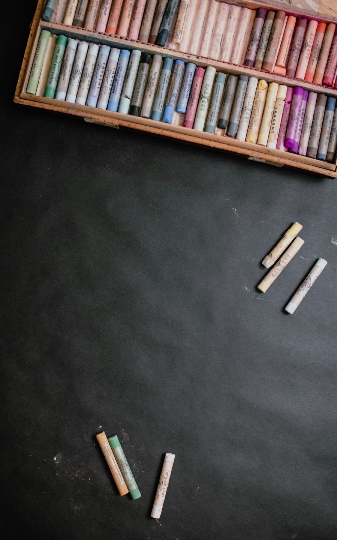 Рисуем пастелью в стиле наивного искусства