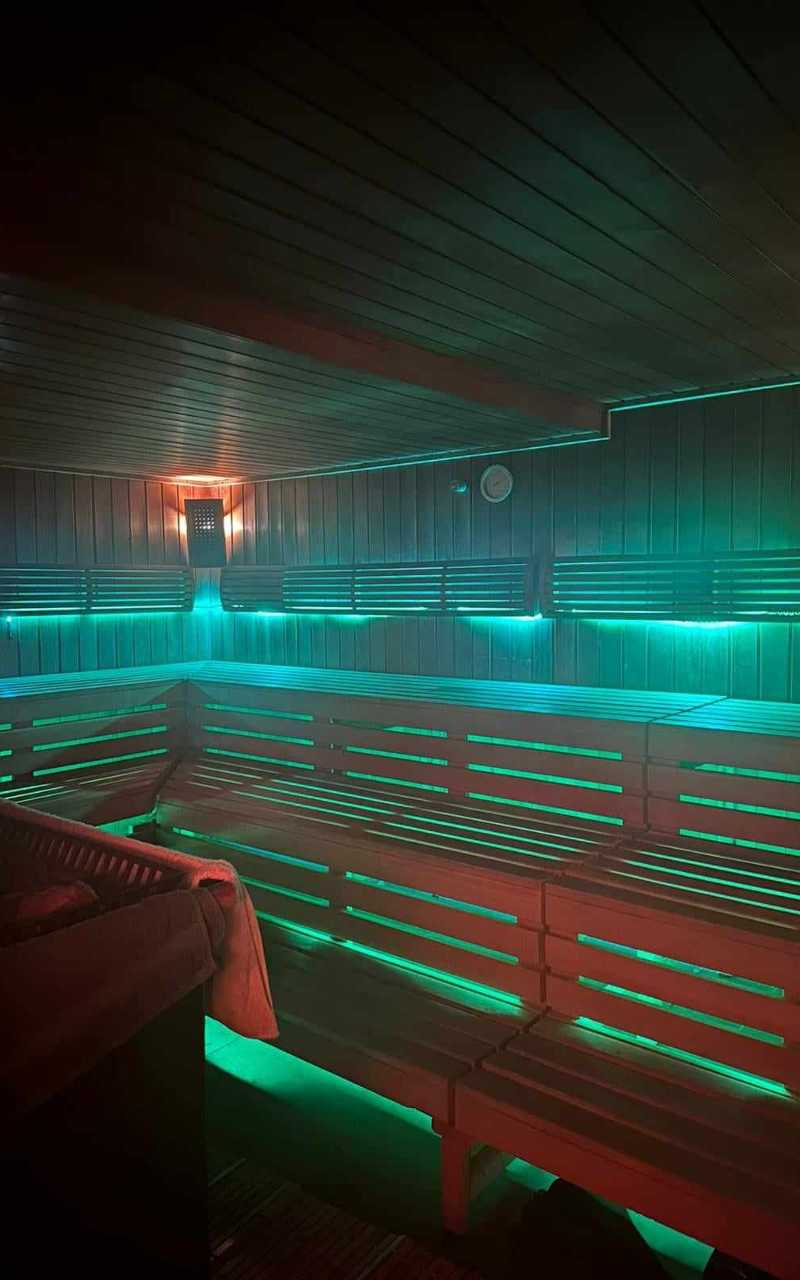 Сауна и общение в тёплой атмосфере