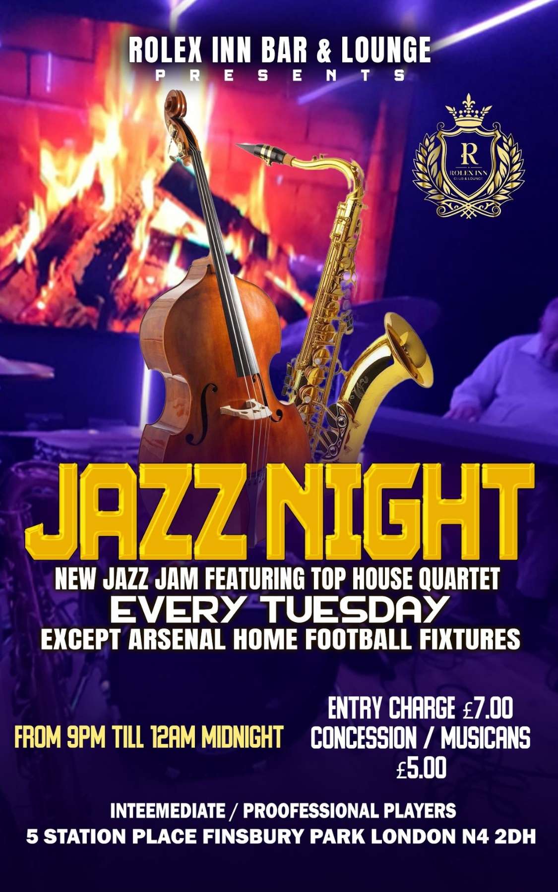 Jazz Jam Tonight!!