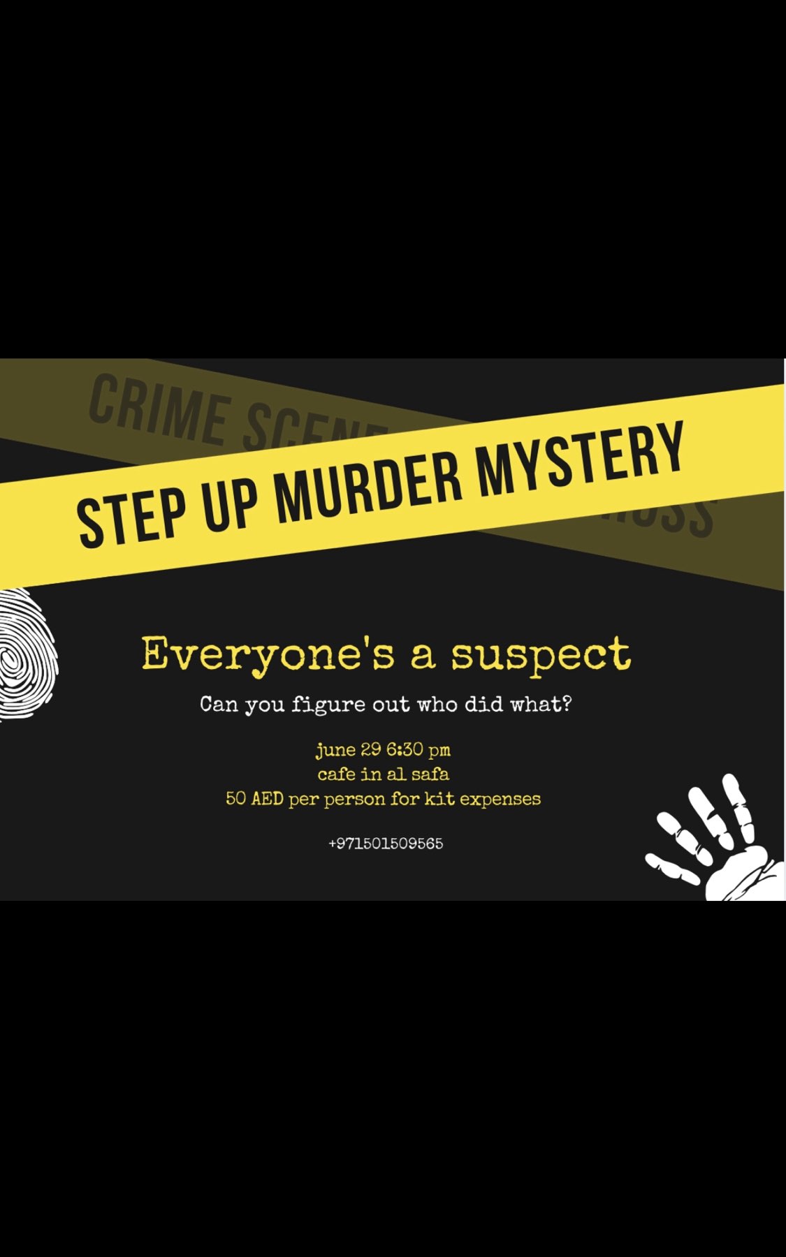 Murder mystery night