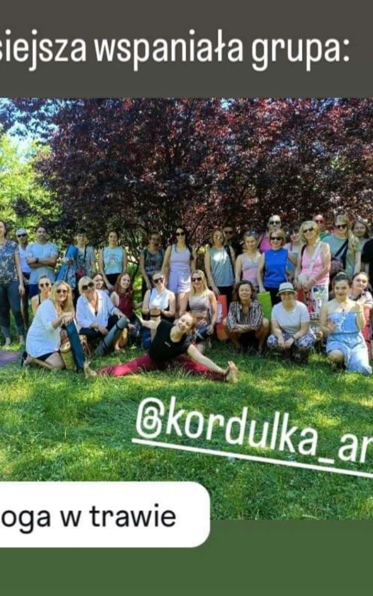 Joga w trawie 2025/07/19