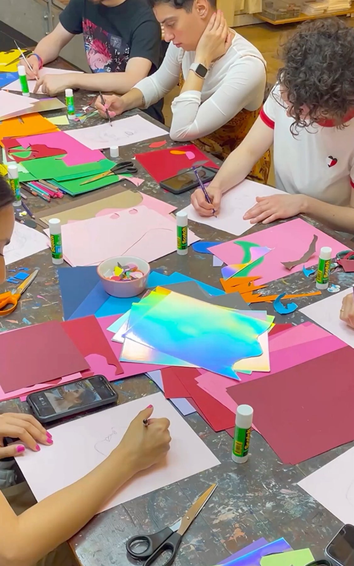 Collage Portrait Workshop: Reconnect with PLAY!