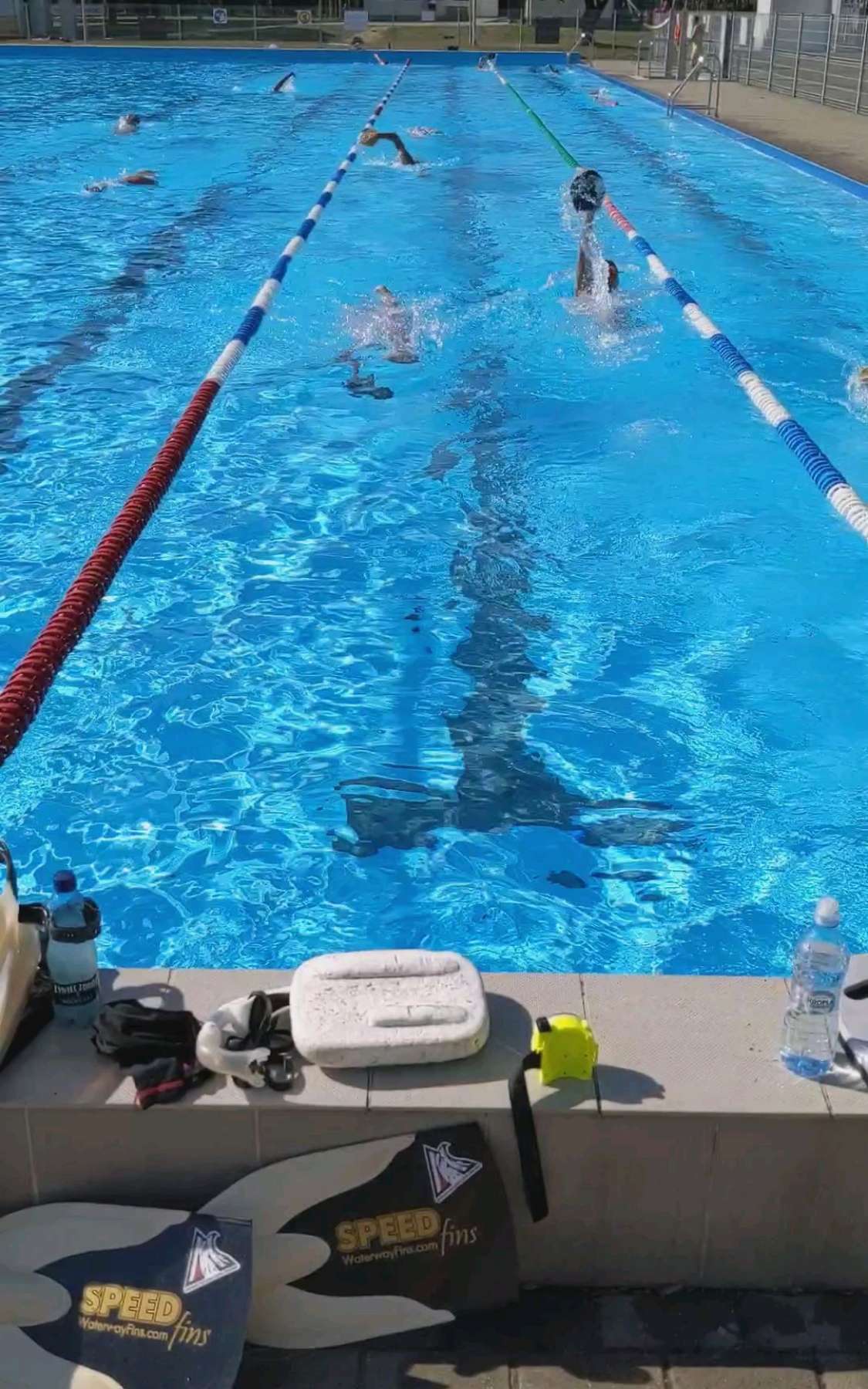 Group Swimming at Warszawianka