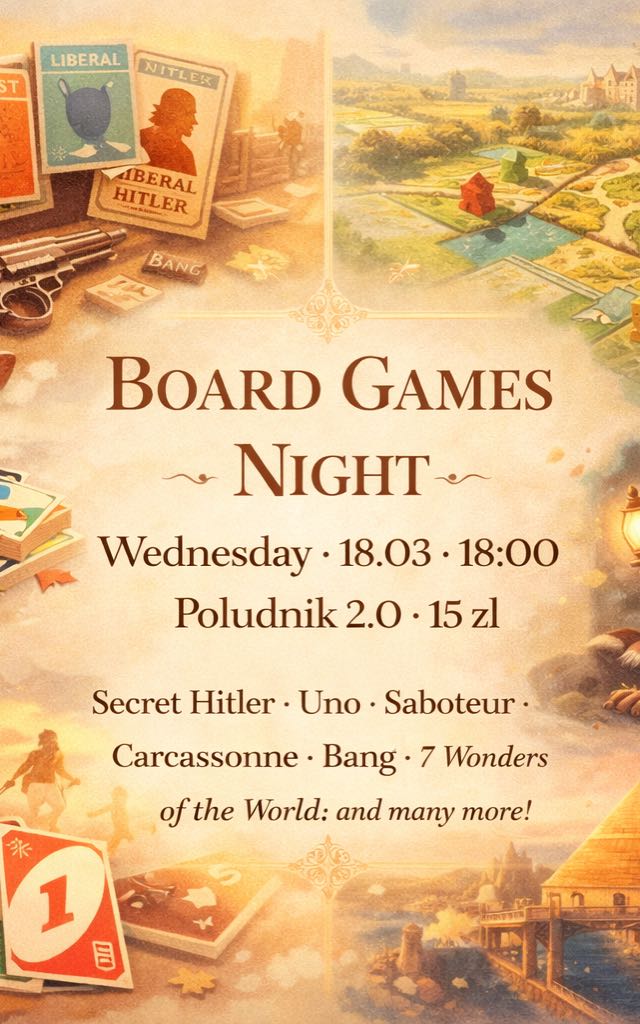 the Board Game 🎲Night (Eng)