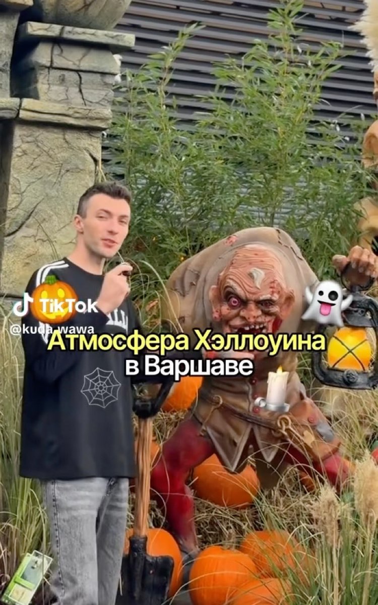 едем в магазин с хелллоуин-атмосферой🎃🕷️🕸️