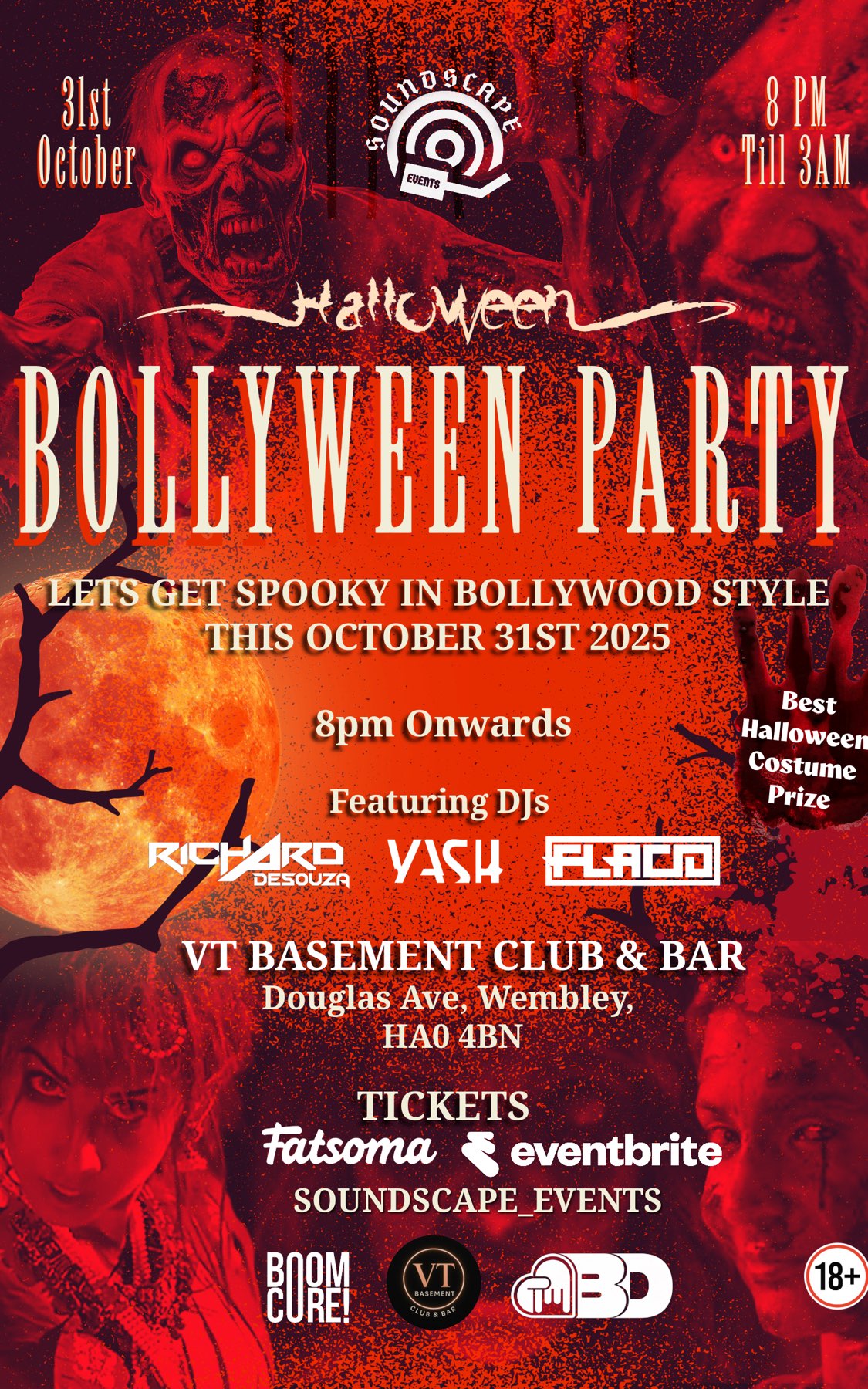 ‘Halloween’ BOLLYWEEN PARTY