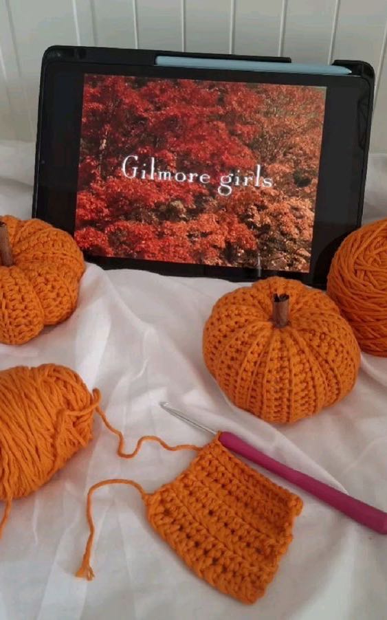 🧶 вязание крючком тыквы 🧶 - girls only
