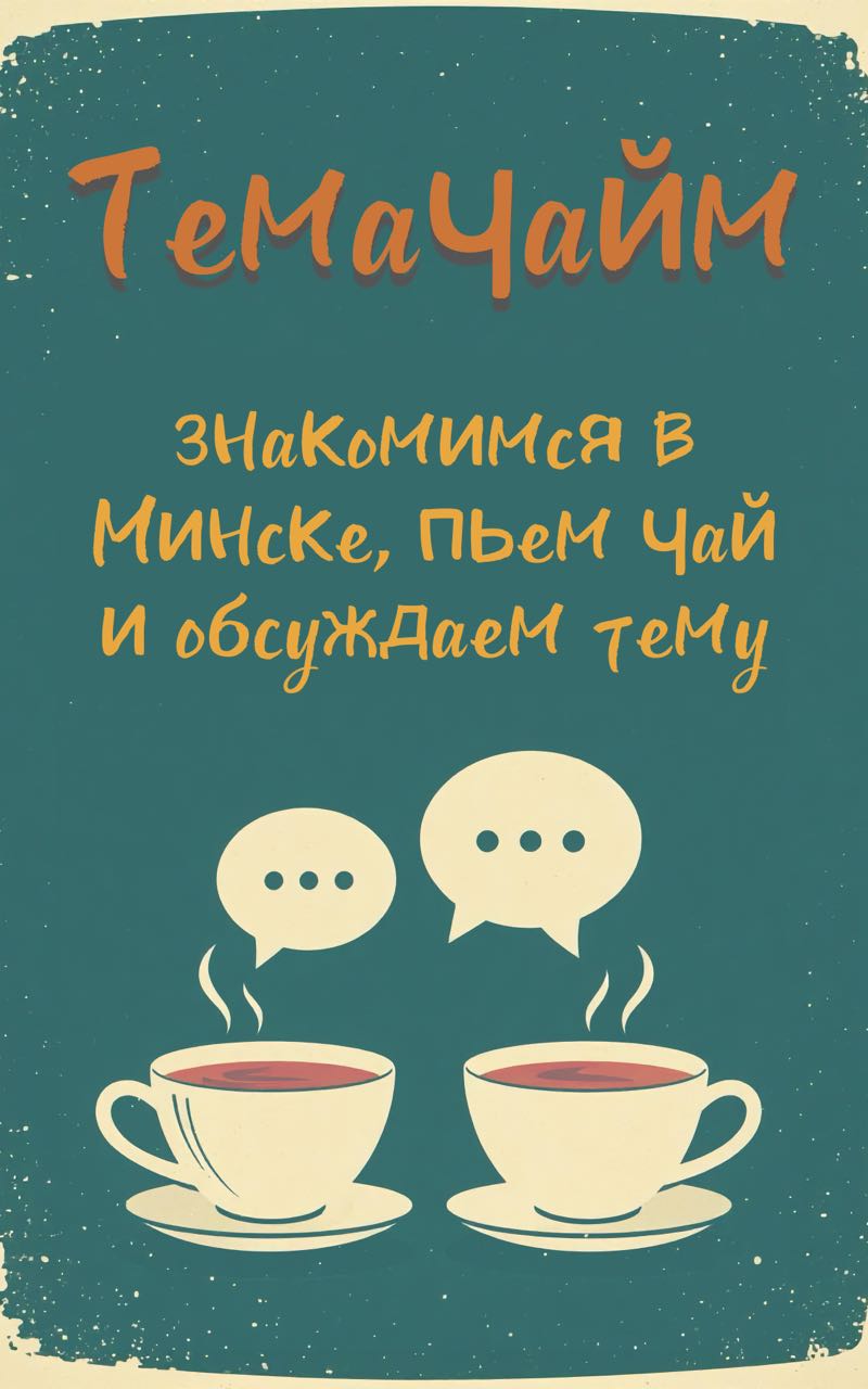 Темачайм - знакомимся, пьем чай и обсуждаем тему