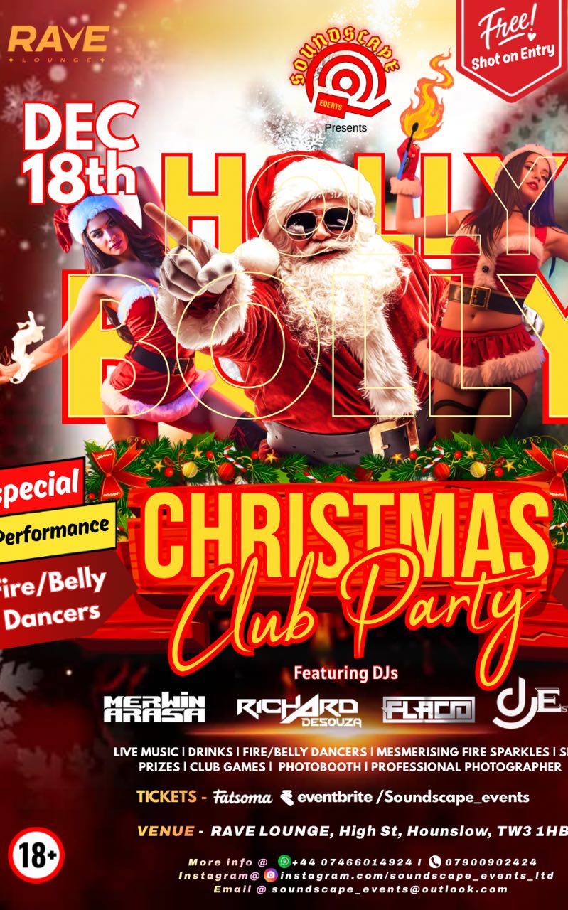 Holly Bolly Christmas Club party