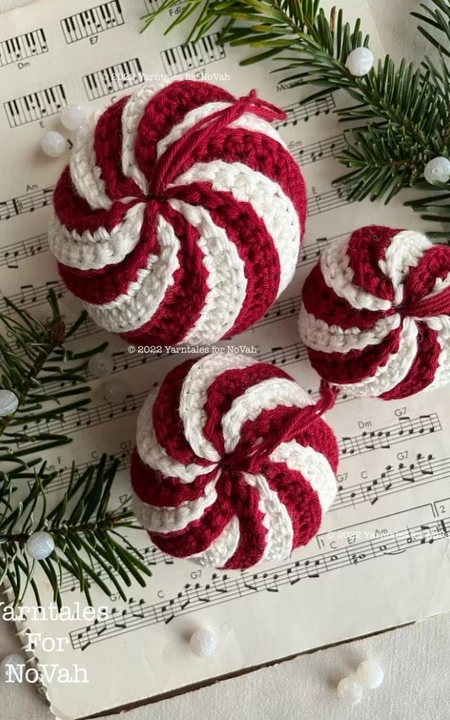 вяжем игрушку на ёлку🧶🎄(подойдёт новичкам)