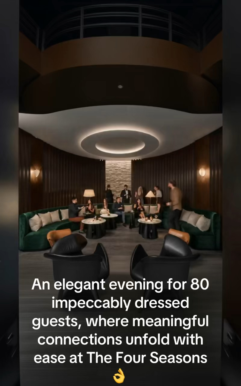 Cocktail Party at The Four Seasons