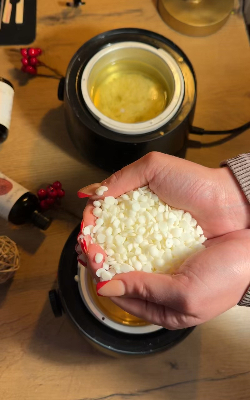 Мастер-класс по соевым свечам