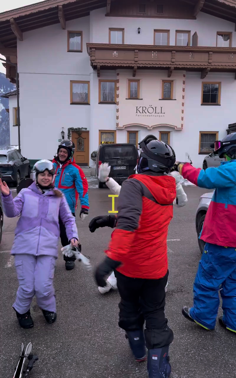 Автомобильный выезд в Австрию на горнолыжку (март)