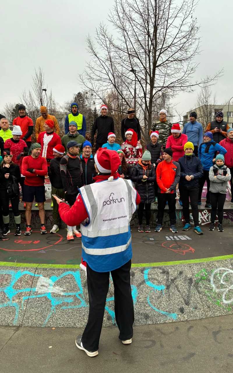 New Year ParkRun Warsaw 2026/01/01