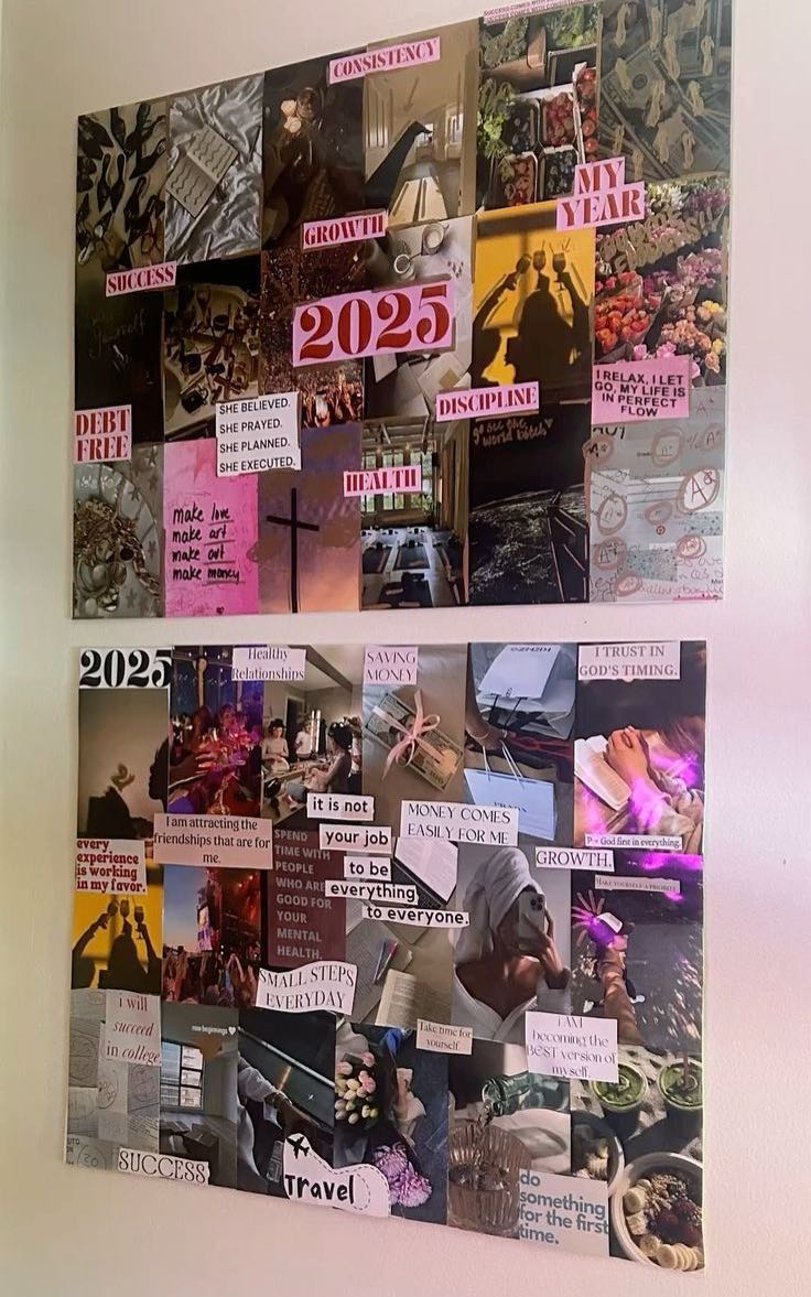 делаем карту желаний💘ставим цели на 2026 год