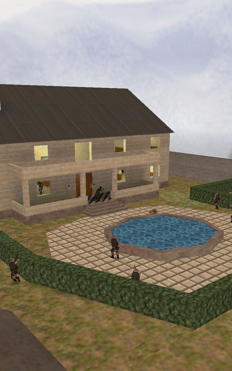 Играем в CS 1.6 на Mansion