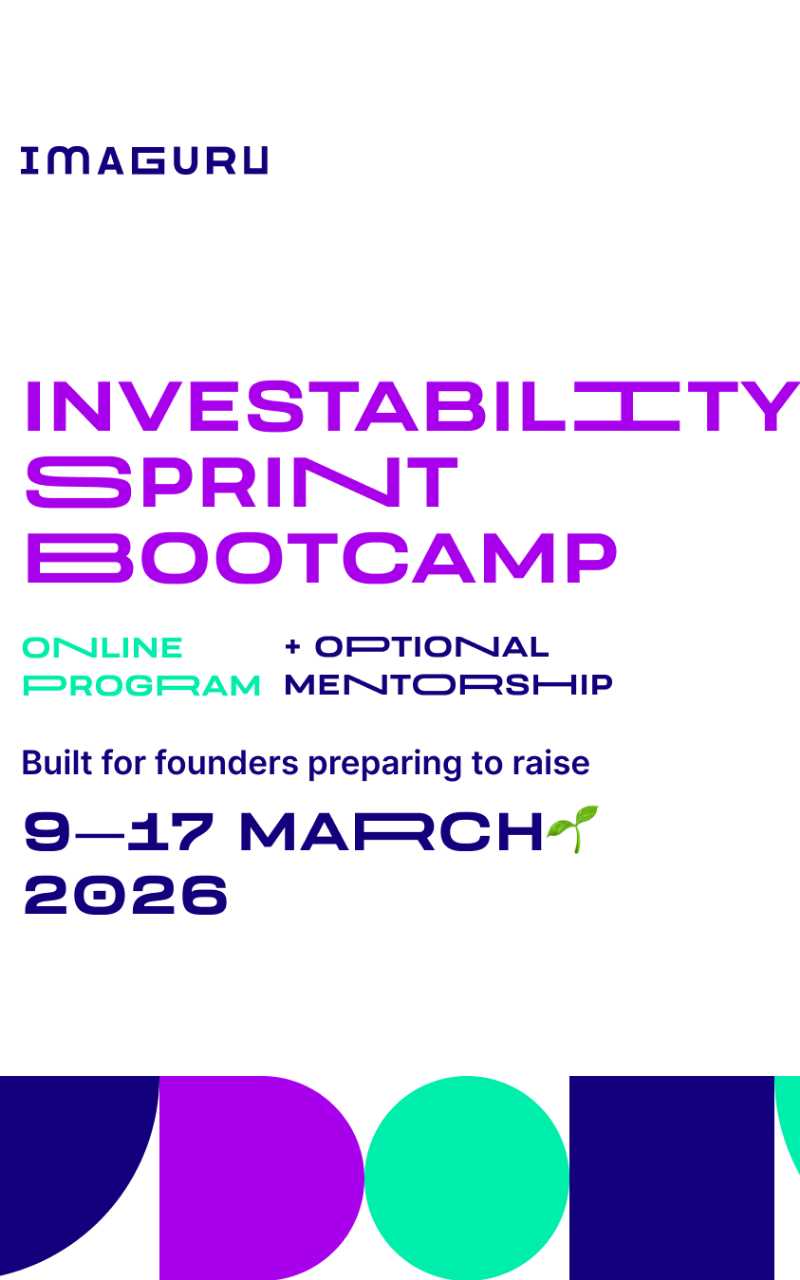 7 days. Fast Track Program. Investment-readiness.