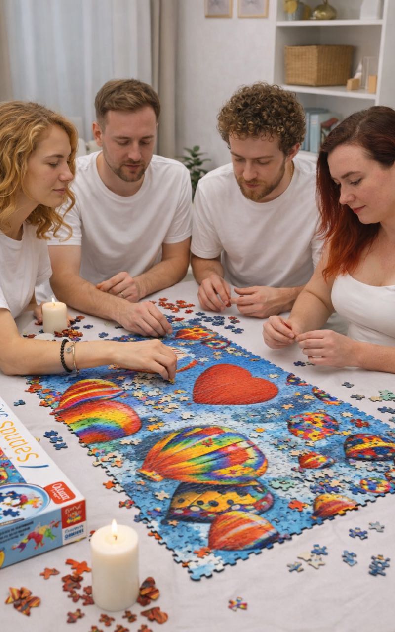 Збір пазлу цікавої форми