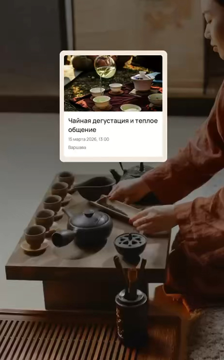 Чайная дегустация с COMOON