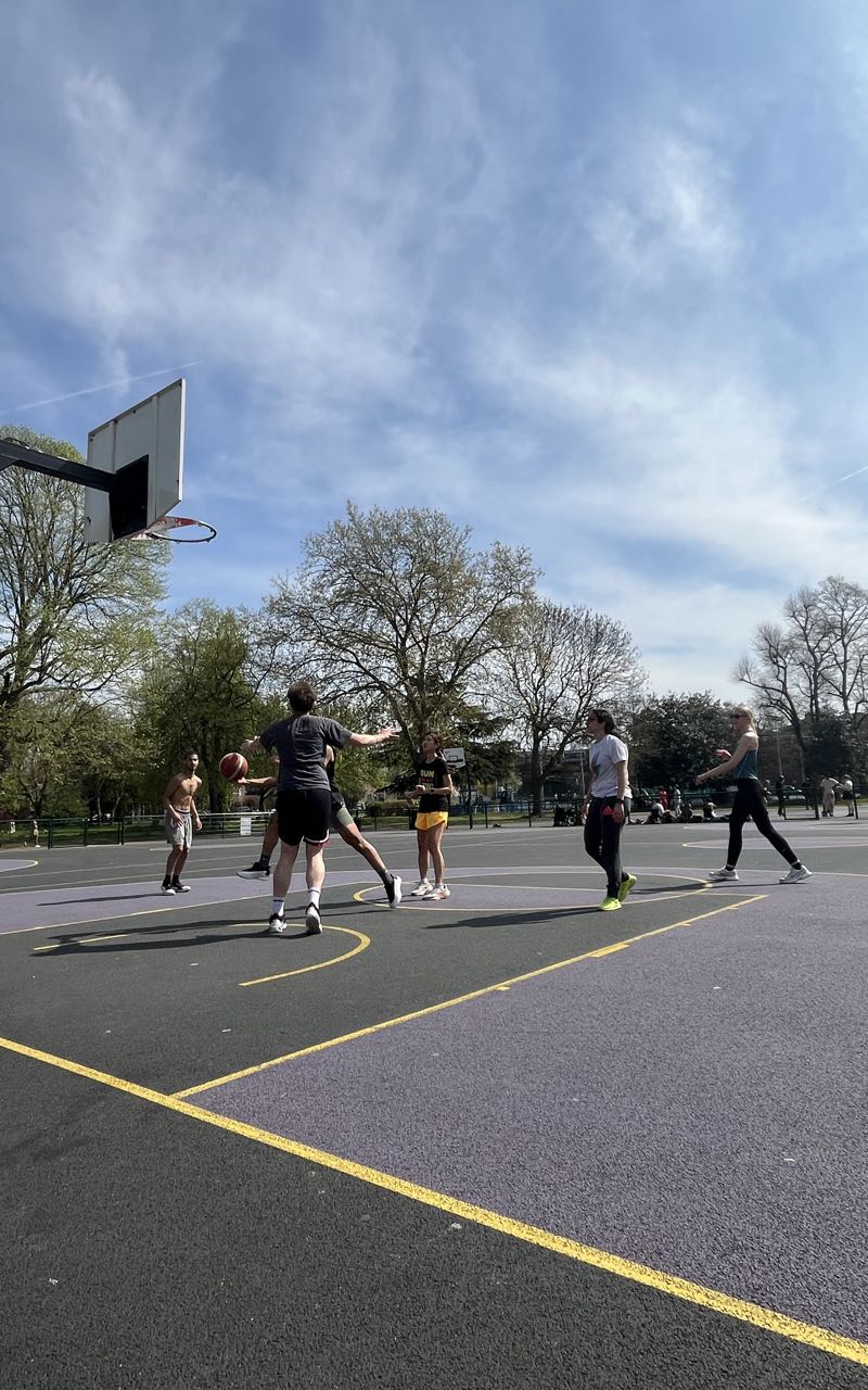 Basketball in Bethnal Green