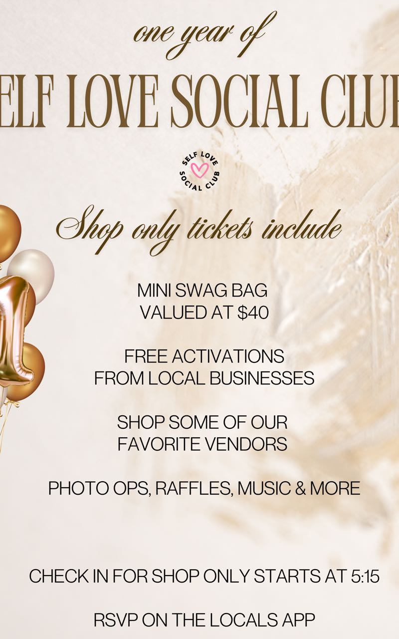 One Year Celebration SHOP ONLY TICKET