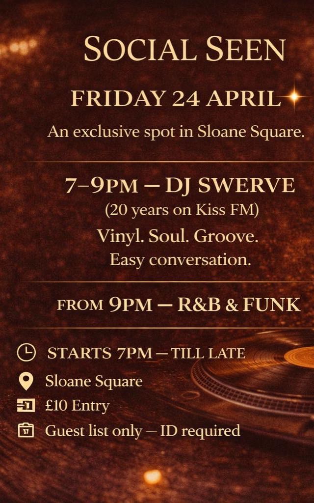 Social Seen April Event