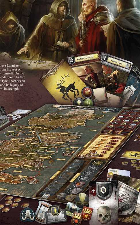 A Game of Thrones boardgame