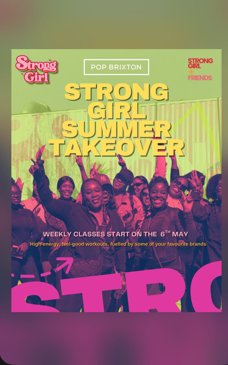 Strong Girl x Pop Brixton Summer Takeover❤️‍🔥