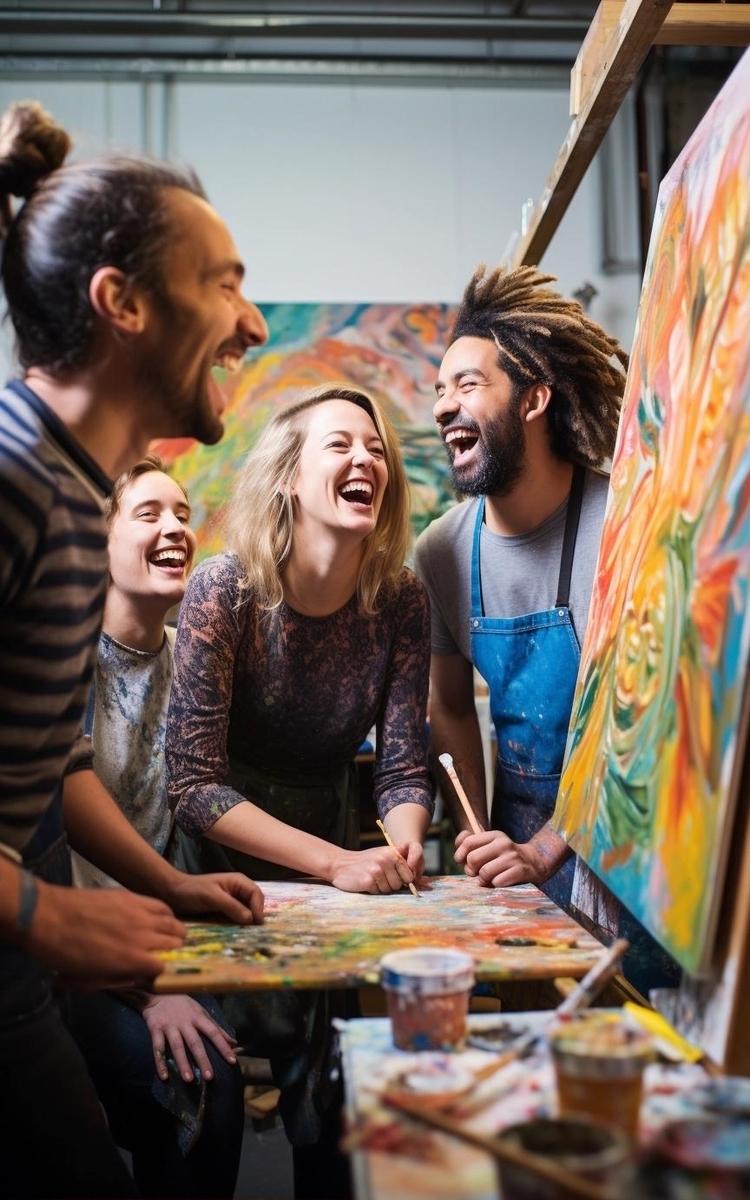 Art Jamming in Covent Garden